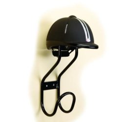 Ridehjelm/hatte holder med krog