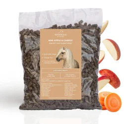 Hestegodbidder - Mini - ble og Gulerod - 2 kg refill