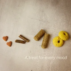 Hestegodbidder - Mini - ble og Gulerod - 2 kg refill