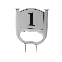 Nummerskilte st m/1-12 / 2x ABC Start/Finish