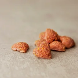 Hestegodbidder - Rdbede hjerter - 2 kg refill