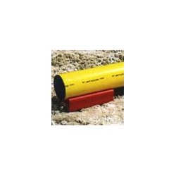 Bomstop / 2 stk. PVC holder i rd